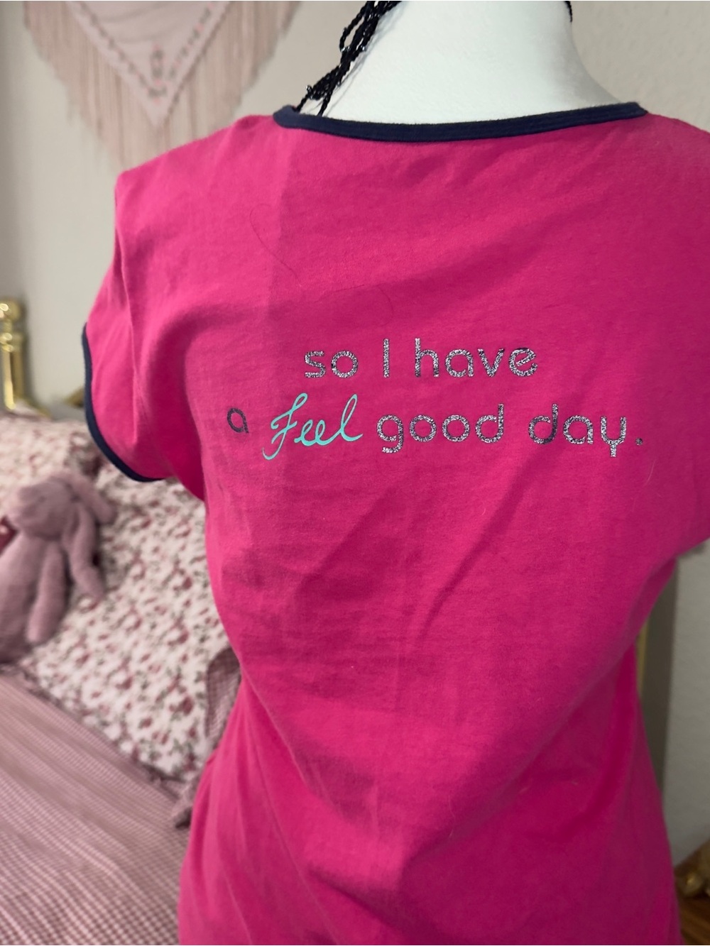 Y2K Gap Workout Ringer Tee - Picture 3 of 6